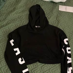 Crop hoodie. Cotton . Very warm
